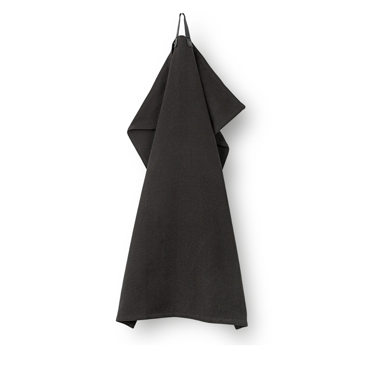 Juna RAW Tea Towel, Black 2 Pcs