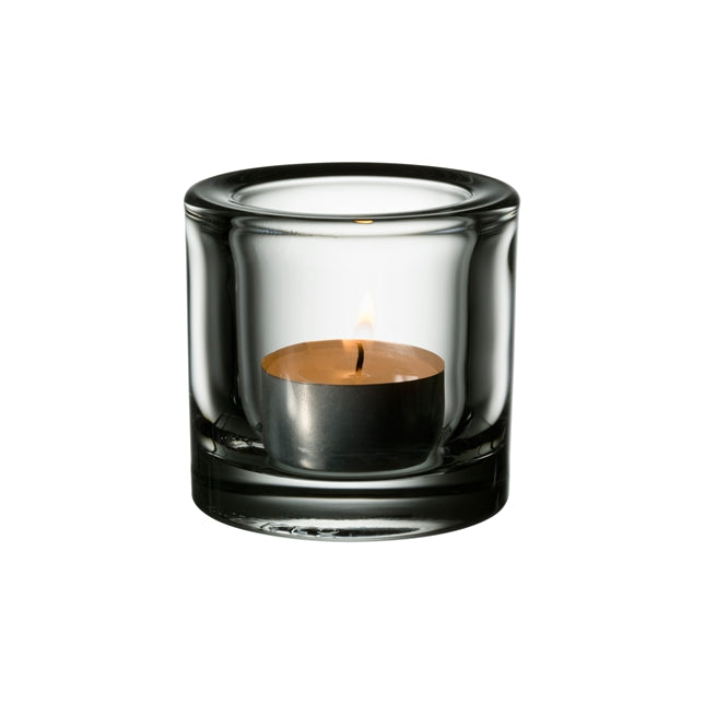 Kivi Tealight candleholder 60mm clear
