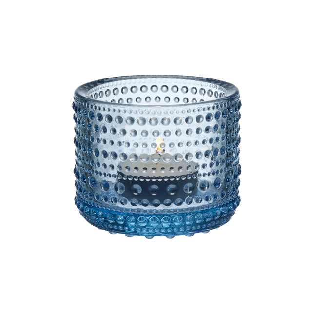Iittala Kastehelmi Tealight candleholder 64mm Aqua