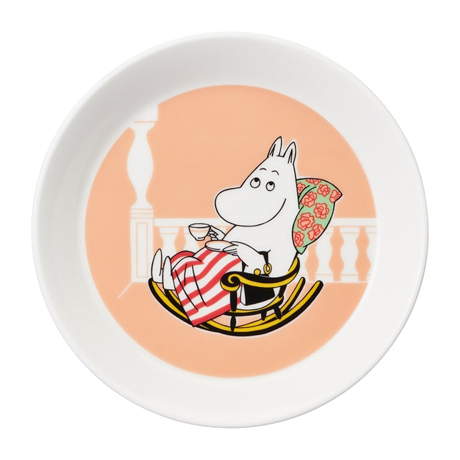 MOOMIN CLASSICS plate 19cm  / 7.5"  Moominmamma Marmelade
