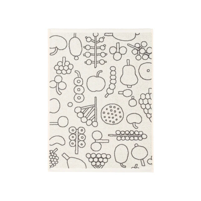 Iittala Oiva Toikka Hand towel 50x70cm Frutta grey