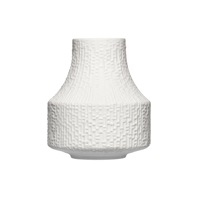 Ultima Thule Ceramic Vase 82X97mm 3.2x3.8" White