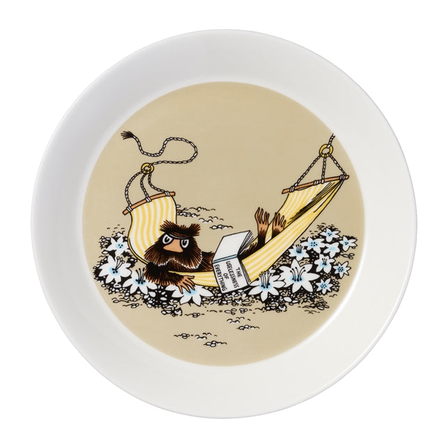 MOOMIN CLASSICS plate 19cm  / 7.5"  Muskrat beige