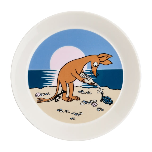 MOOMIN CLASSICS plate 19cm  / 7.5" Sniff blue