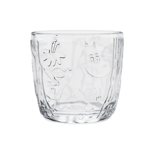 Moomin tumbler 9.5oz clear 2pc