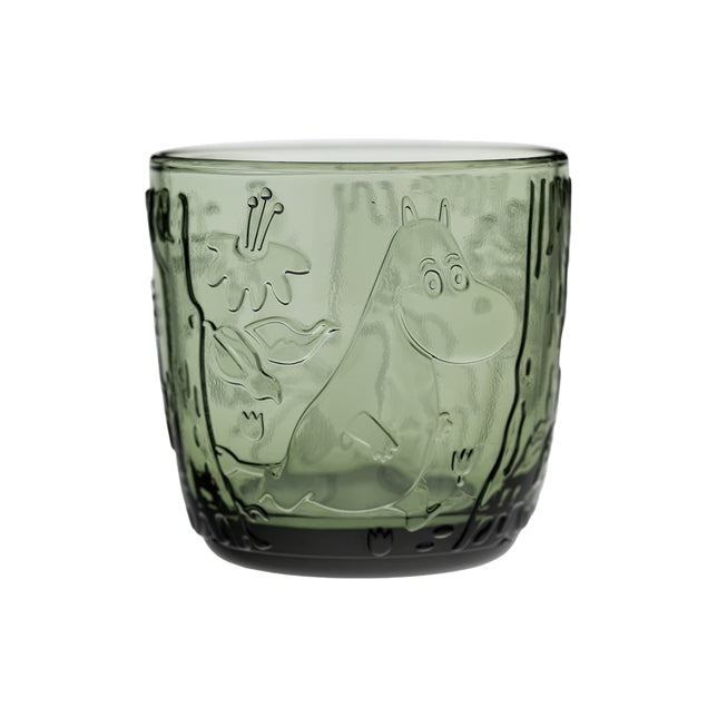 Moomin tumbler 9.5oz pine green 2pc