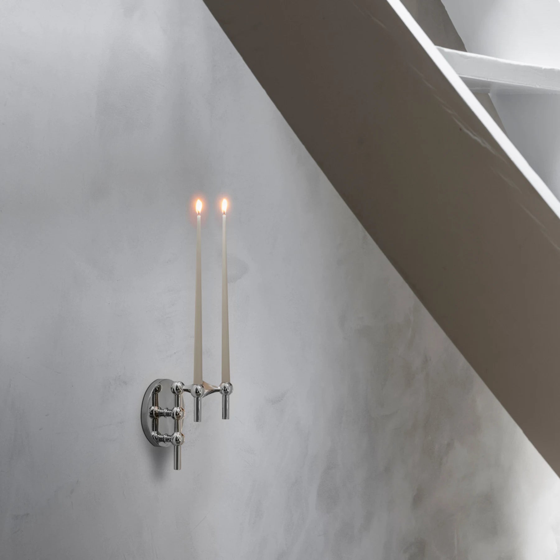 STOFF Nagel wall hanger chrome