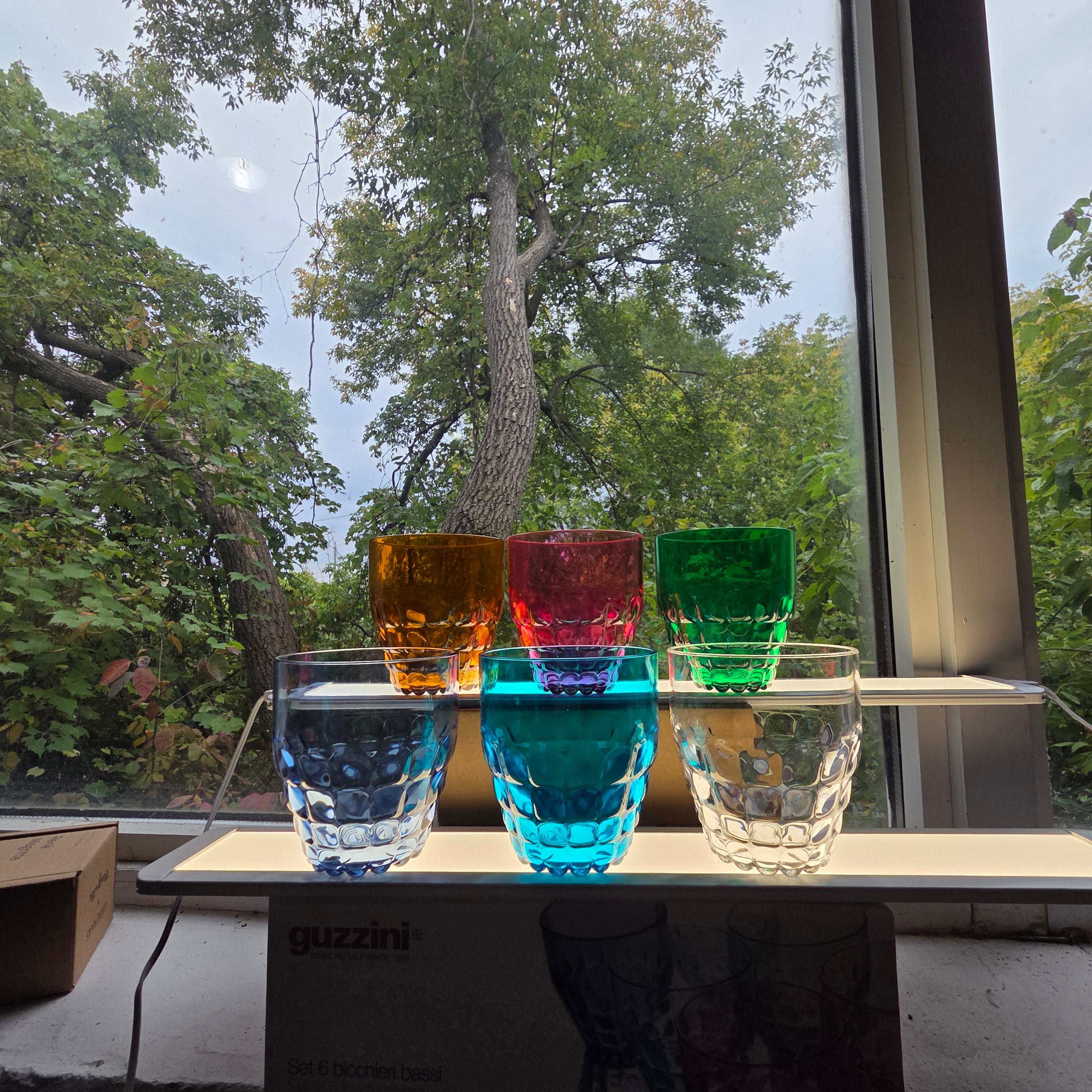 TIFFANY | TUMBLER LOW - ASSORTED - (SET OF 6)