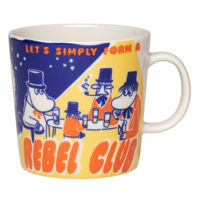 Moomin Arabia Rebel Club Moomin mug, 0,4 L, Rebel Club