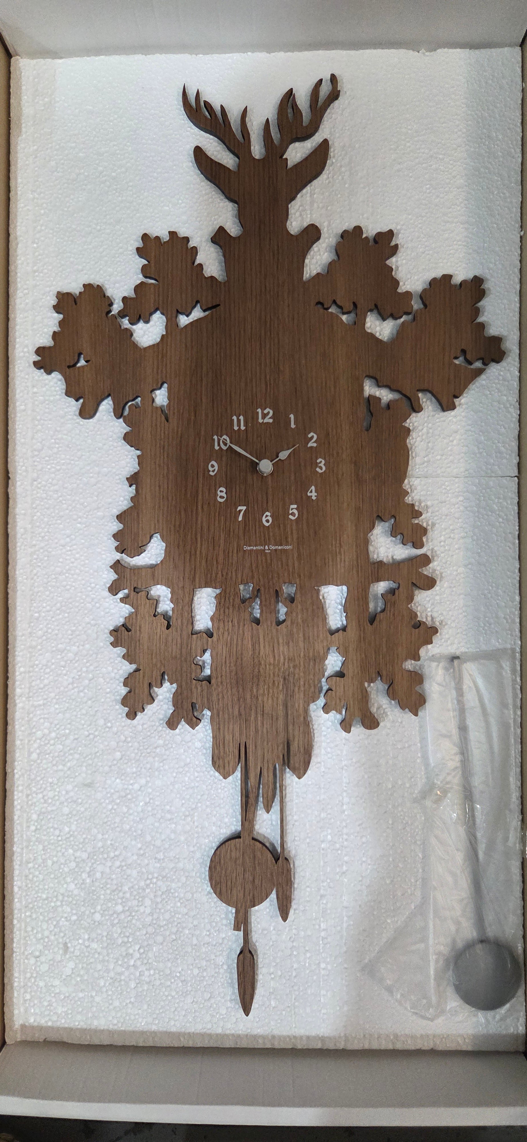Wall clock wood