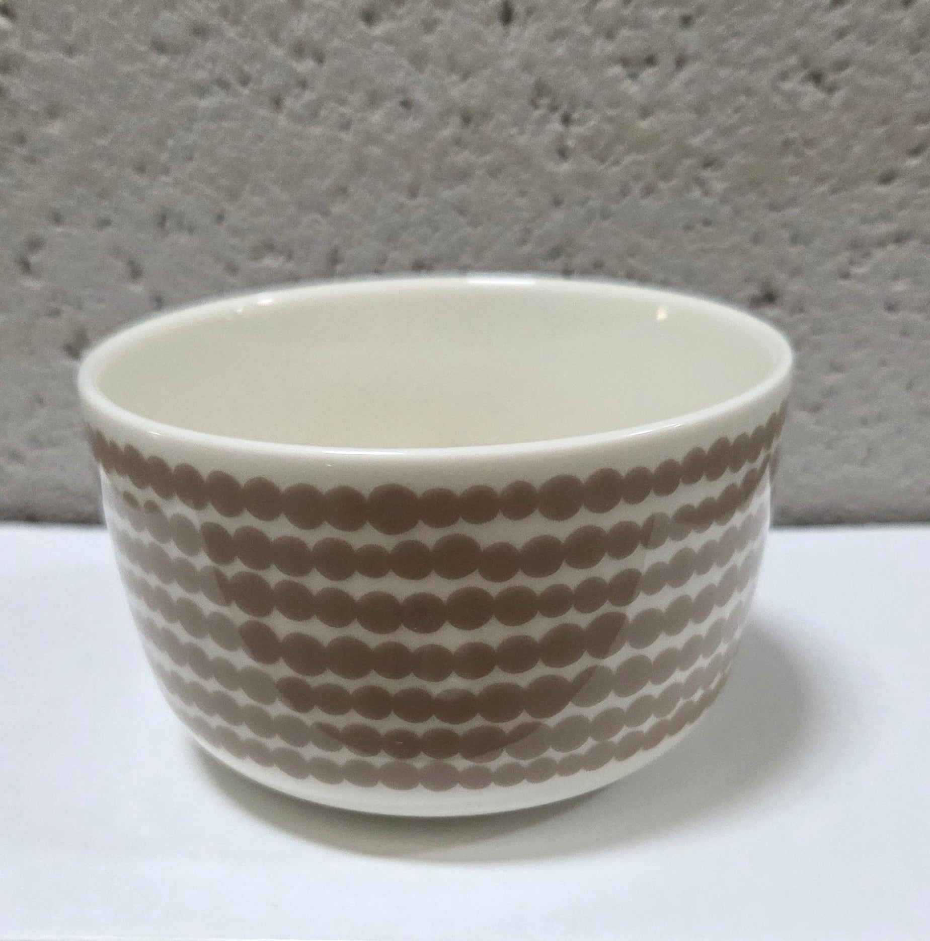 Oiva / Siirtolapuutarha bowl 2.5 dl.  White Clay