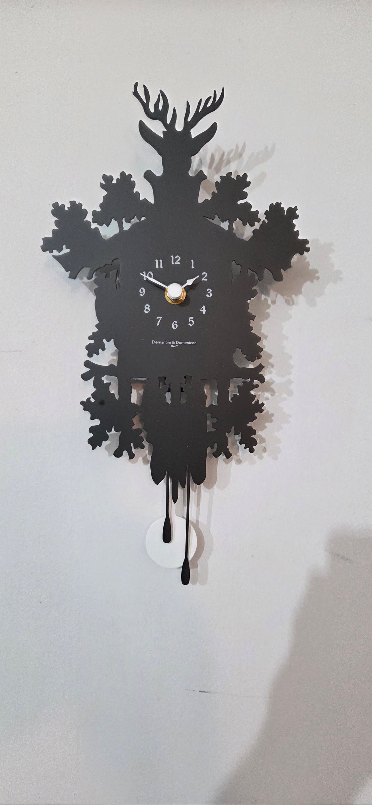 Black Mignon Pendulum Clock by Pascal Tarabay — Studio Pazo