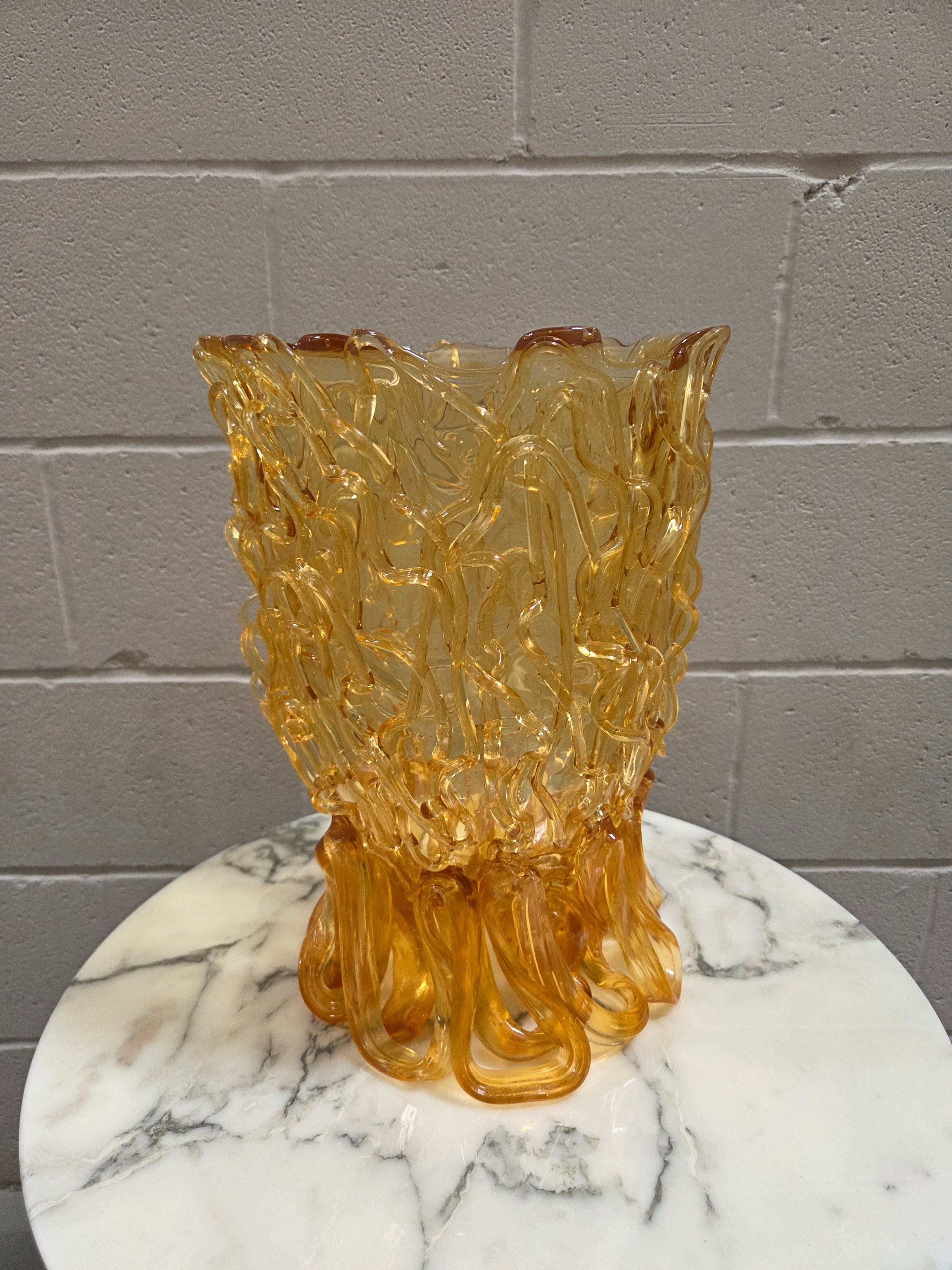 Gaetano Pesce fish vase Large VASO MEDUSA L Clear