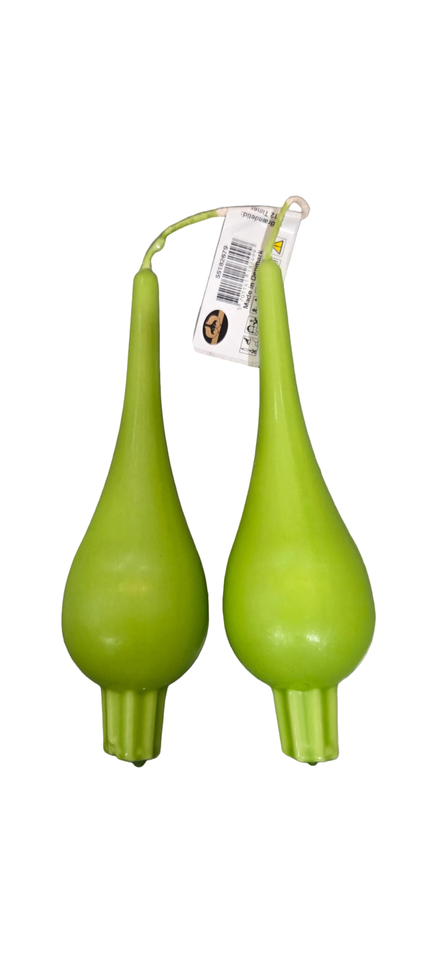 Danish Candle - 7" Drop shape  ( multiple colour available )