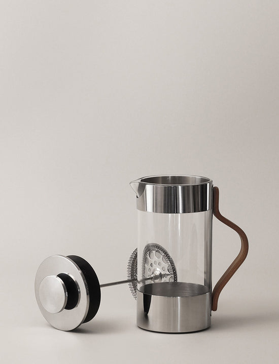 Emma French Press in Steel 1l.