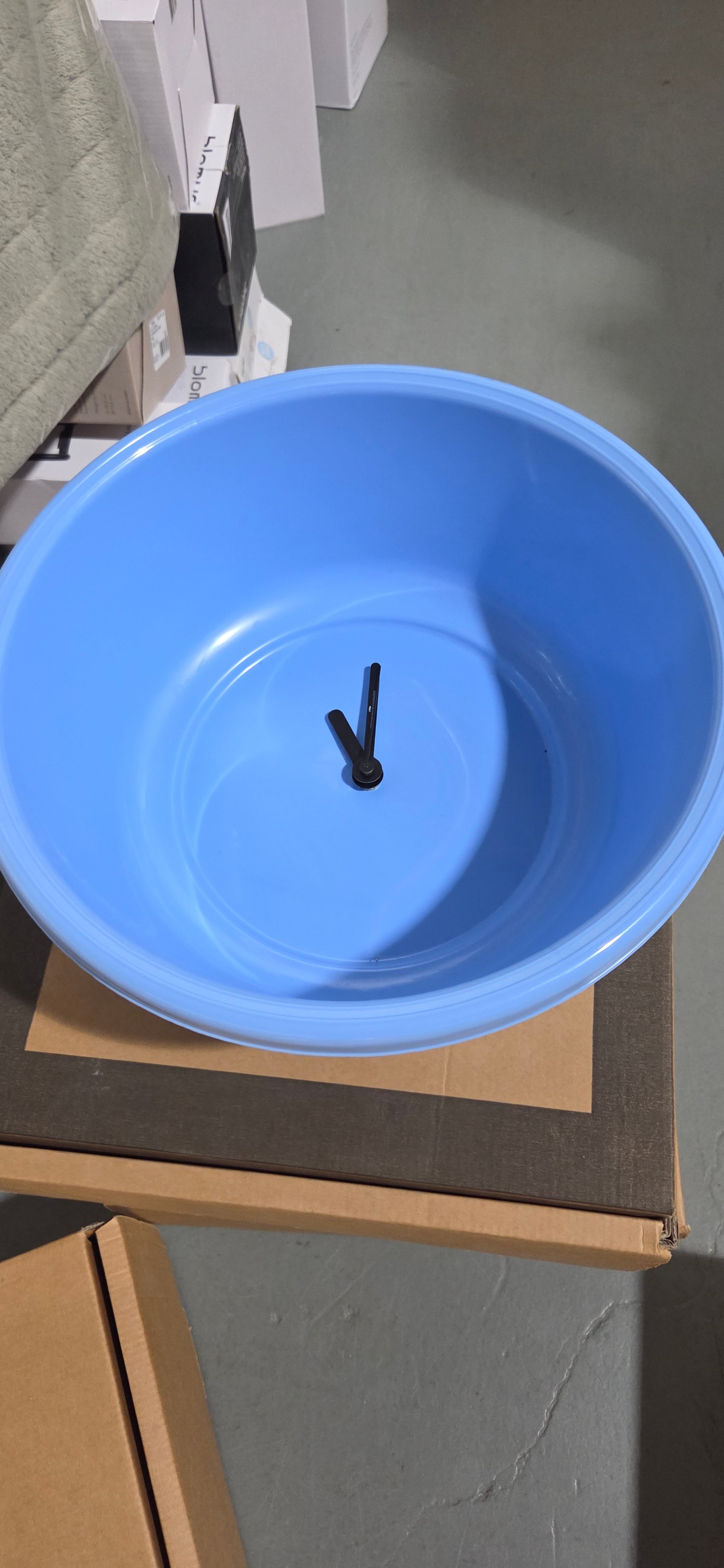 Wall clock Catino Azzurro Blue