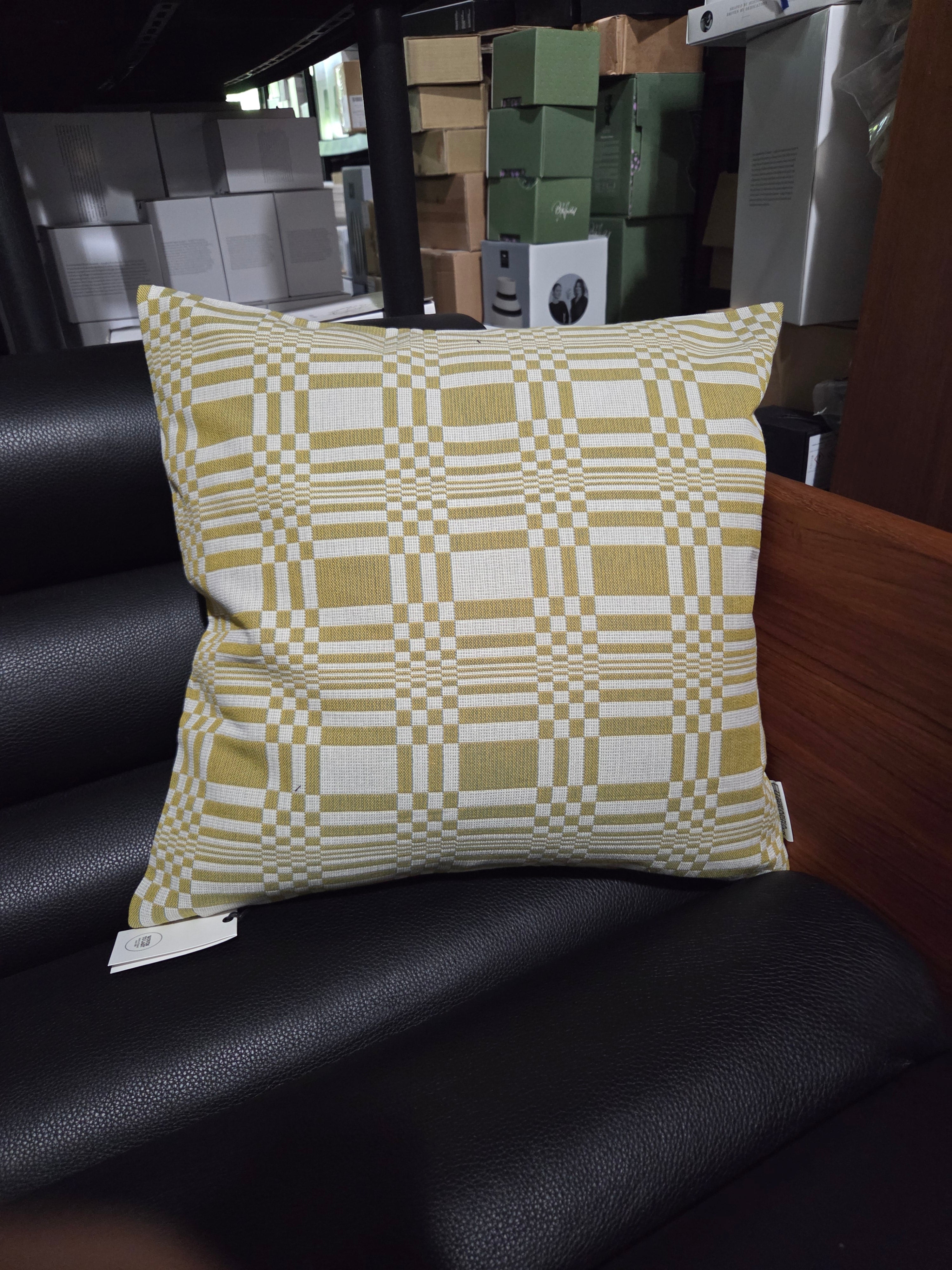 Cushion pillow 50x50 cm (cover only) -Doris, lime