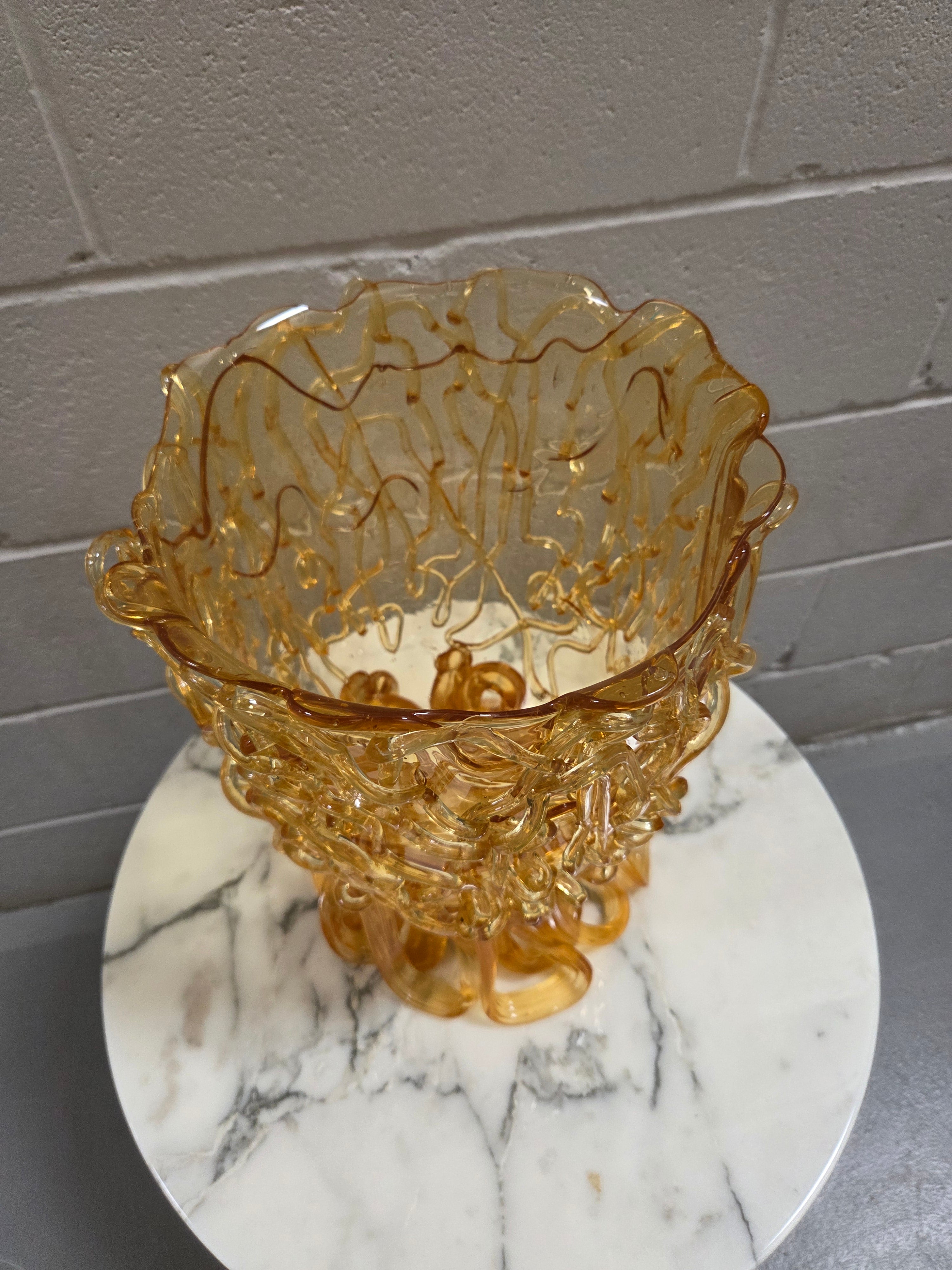 Gaetano Pesce fish vase Large VASO MEDUSA L Clear