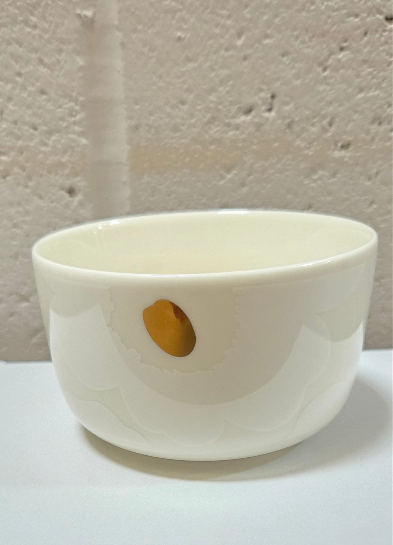 Oiva / Unikko bowl 2.5 dl White off white