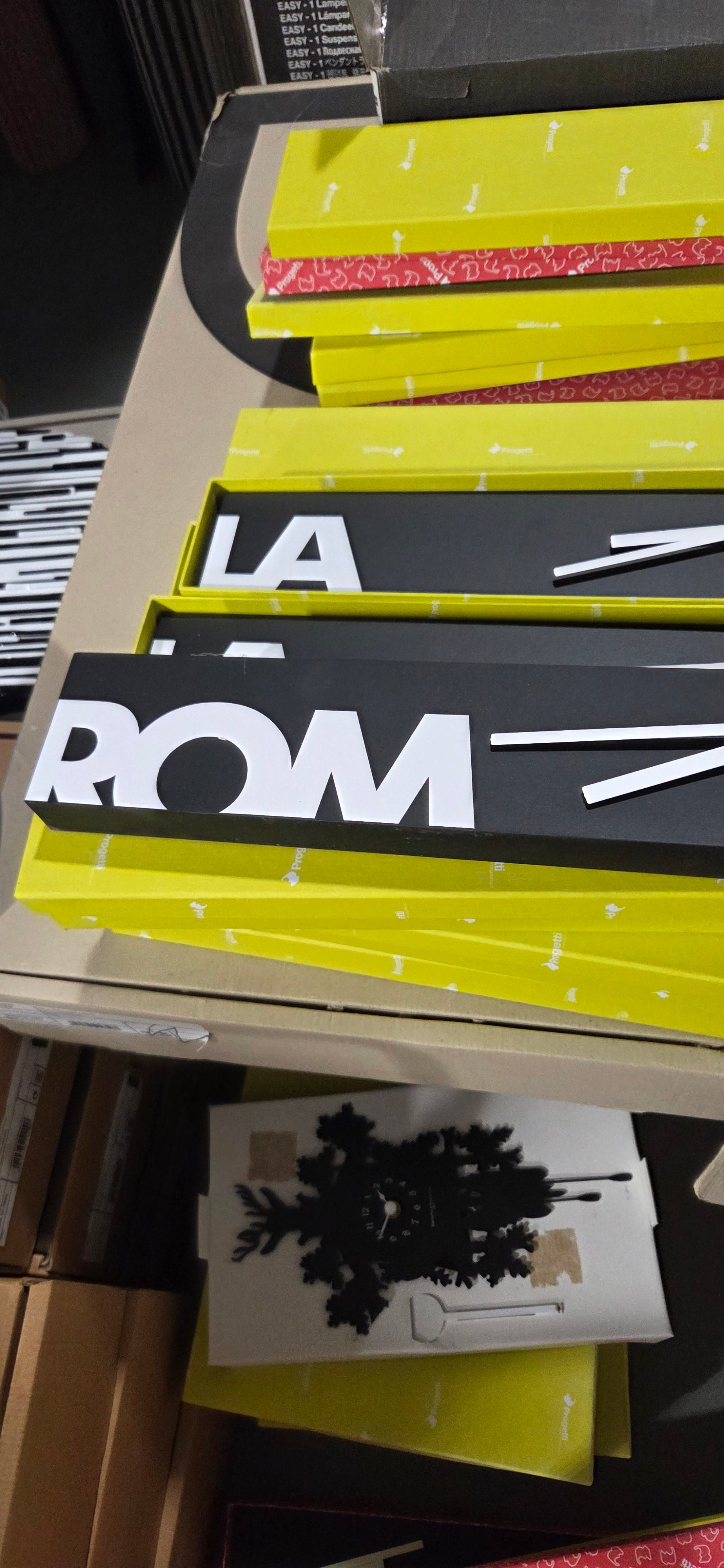 Wall Clock Souvenir City Roma (single clock)