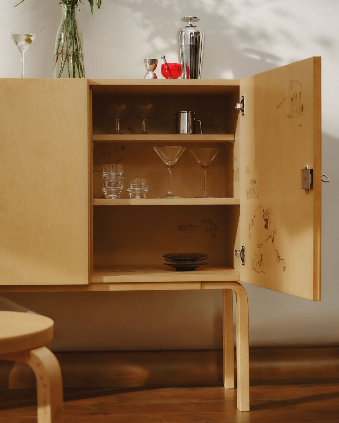 Artek + Moomin  Cabinet 250 Celebration