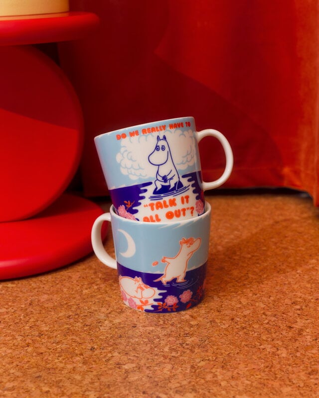 Moomin Arabia Rebel Club Moomin mug, 0,4 L, Talk it all Out