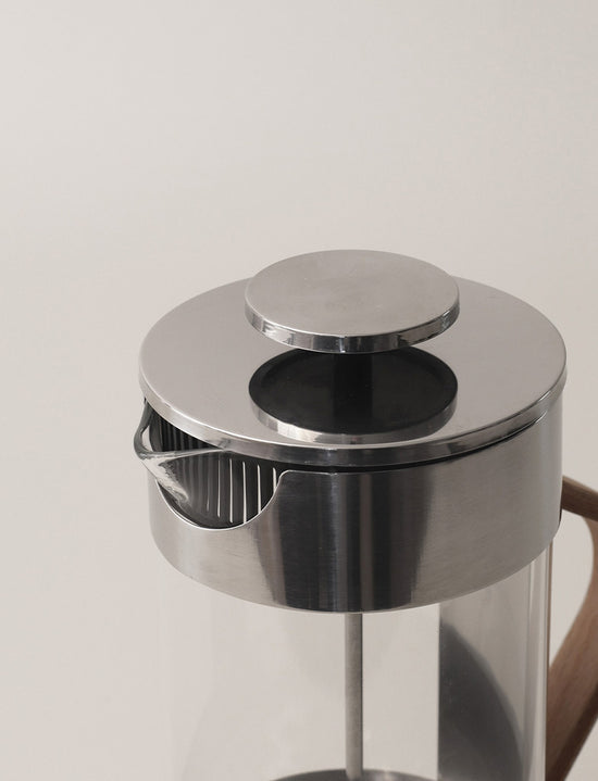 Emma French Press in Steel 1l.