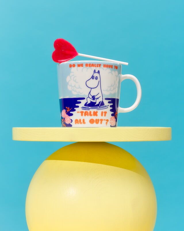Moomin Arabia Rebel Club Moomin mug, 0,4 L, Talk it all Out