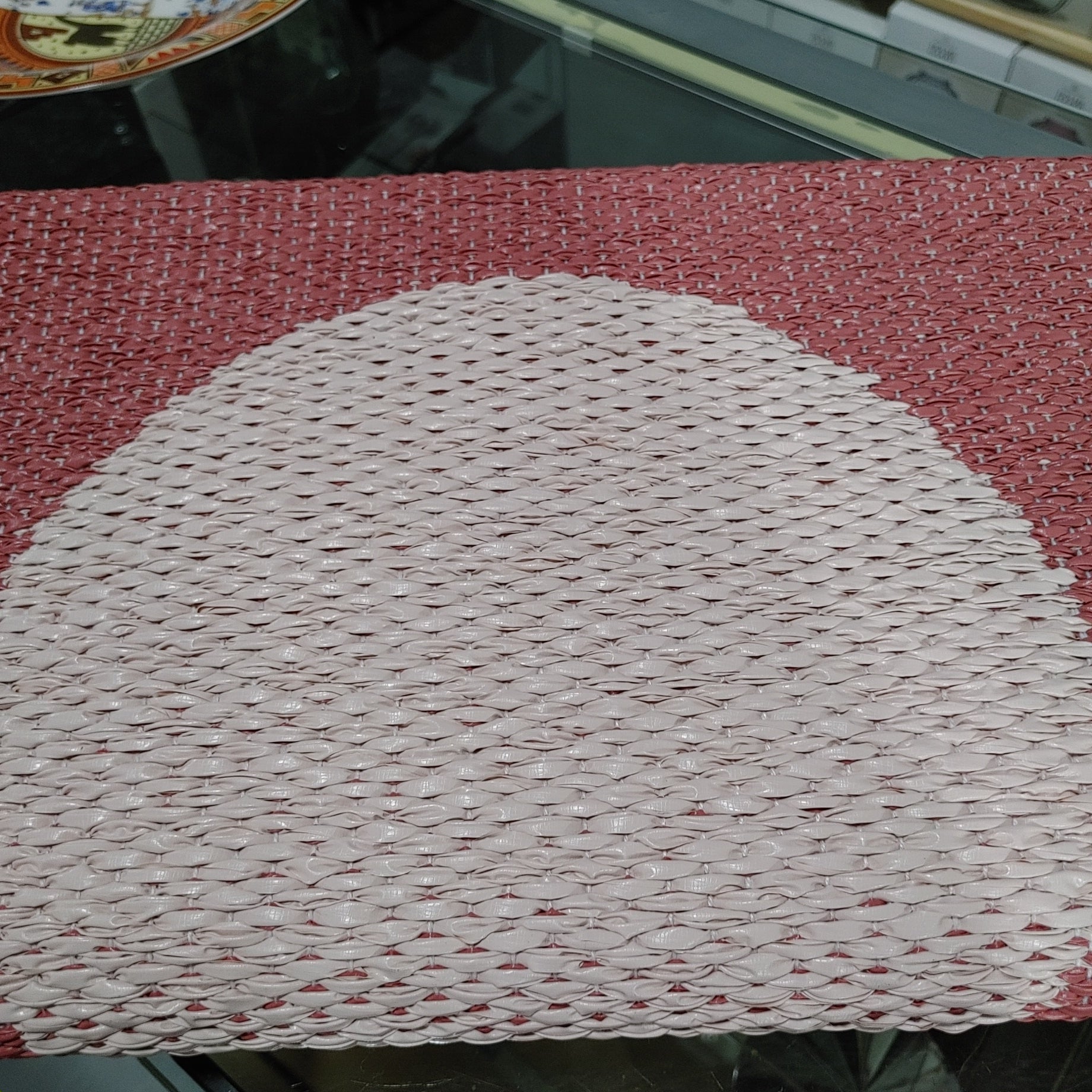 70x200cm  /  2.25x6.5ft VERA POP RUG BLUSH/PEARL PINK