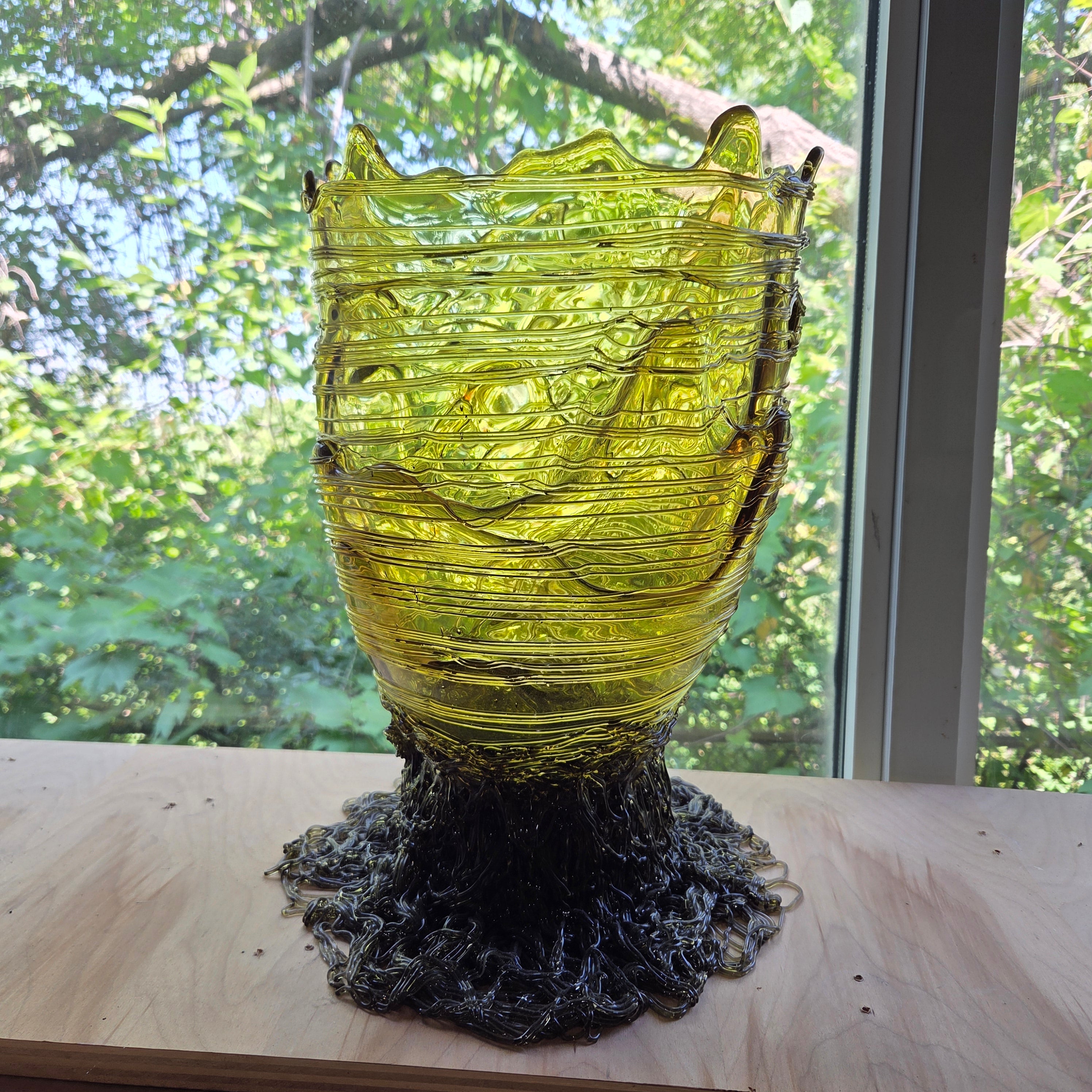 Gaetano Pesce fish vase large spaghetti