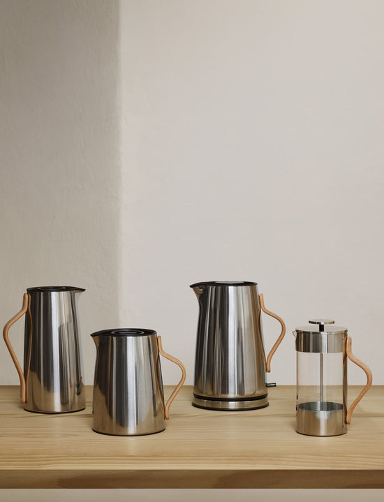 Emma French Press in Steel 1l.