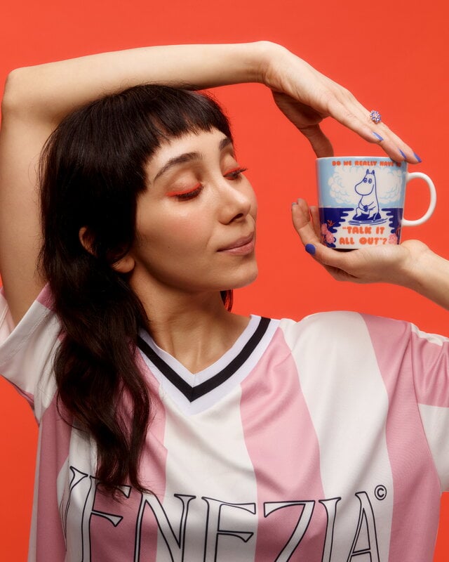 Moomin Arabia Rebel Club Moomin mug, 0,4 L, Talk it all Out