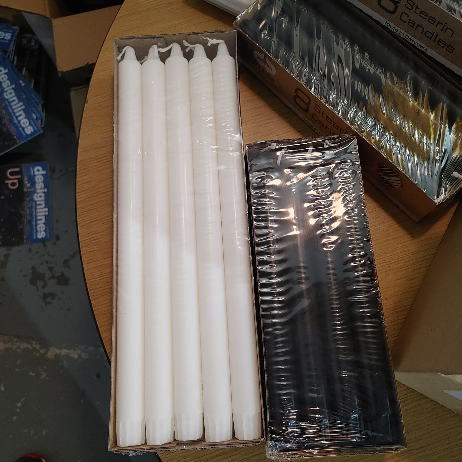 Danish Candle - 14" Crown Stearin pk/10