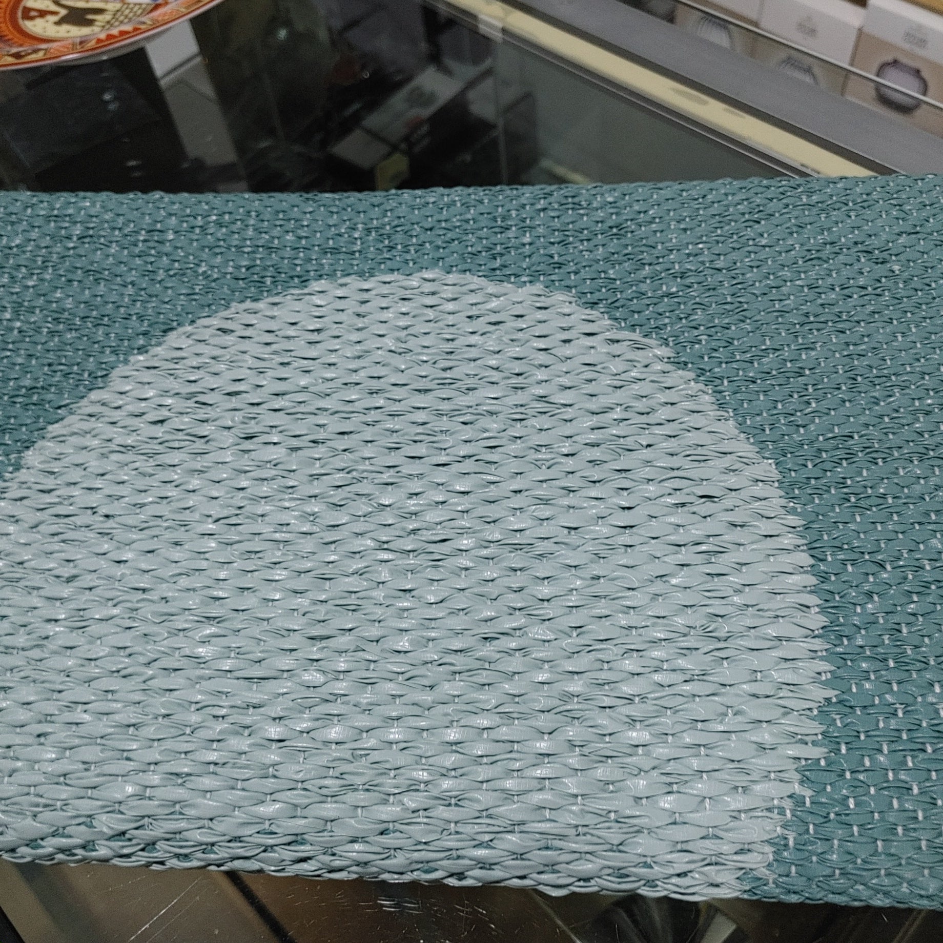 70x200cm  /  2.25x6.5ft VERA POP RUG JADE/PALE TURQUOISE