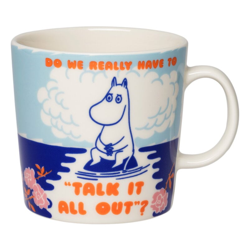 Moomin Arabia Rebel Club Moomin mug, 0,4 L, Talk it all Out