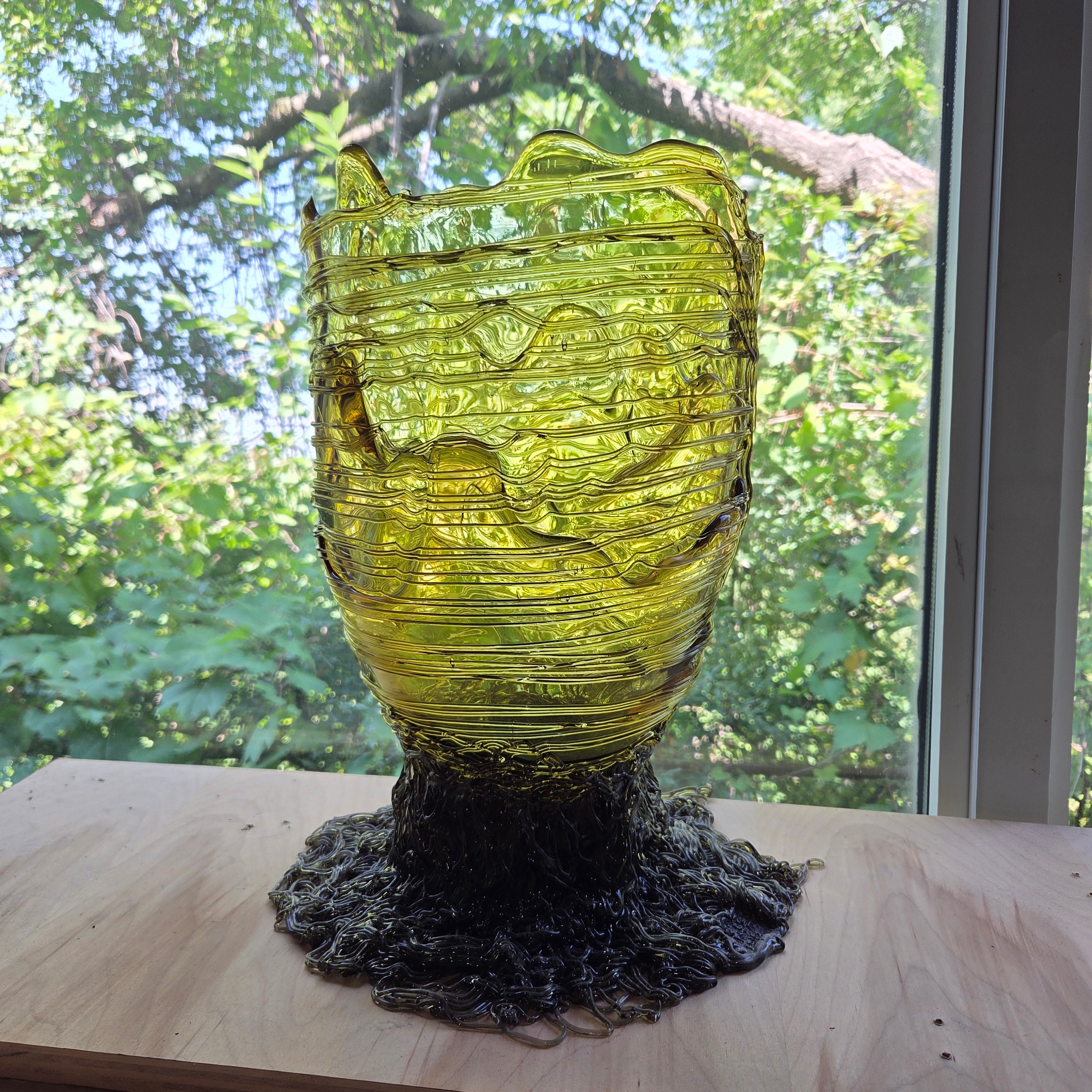 Gaetano Pesce fish vase large spaghetti