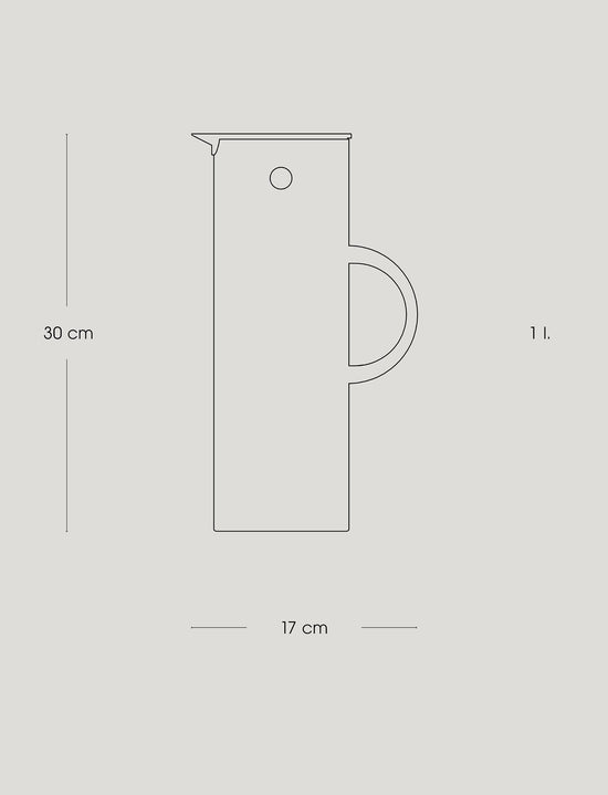 Stelton Erik Magnussen EM77 Vacuum Jug 1 L - Soft Fern