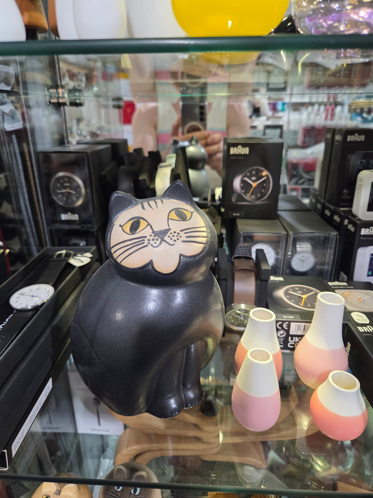 Lisa Larson cat Mia medium black — Studio Pazo