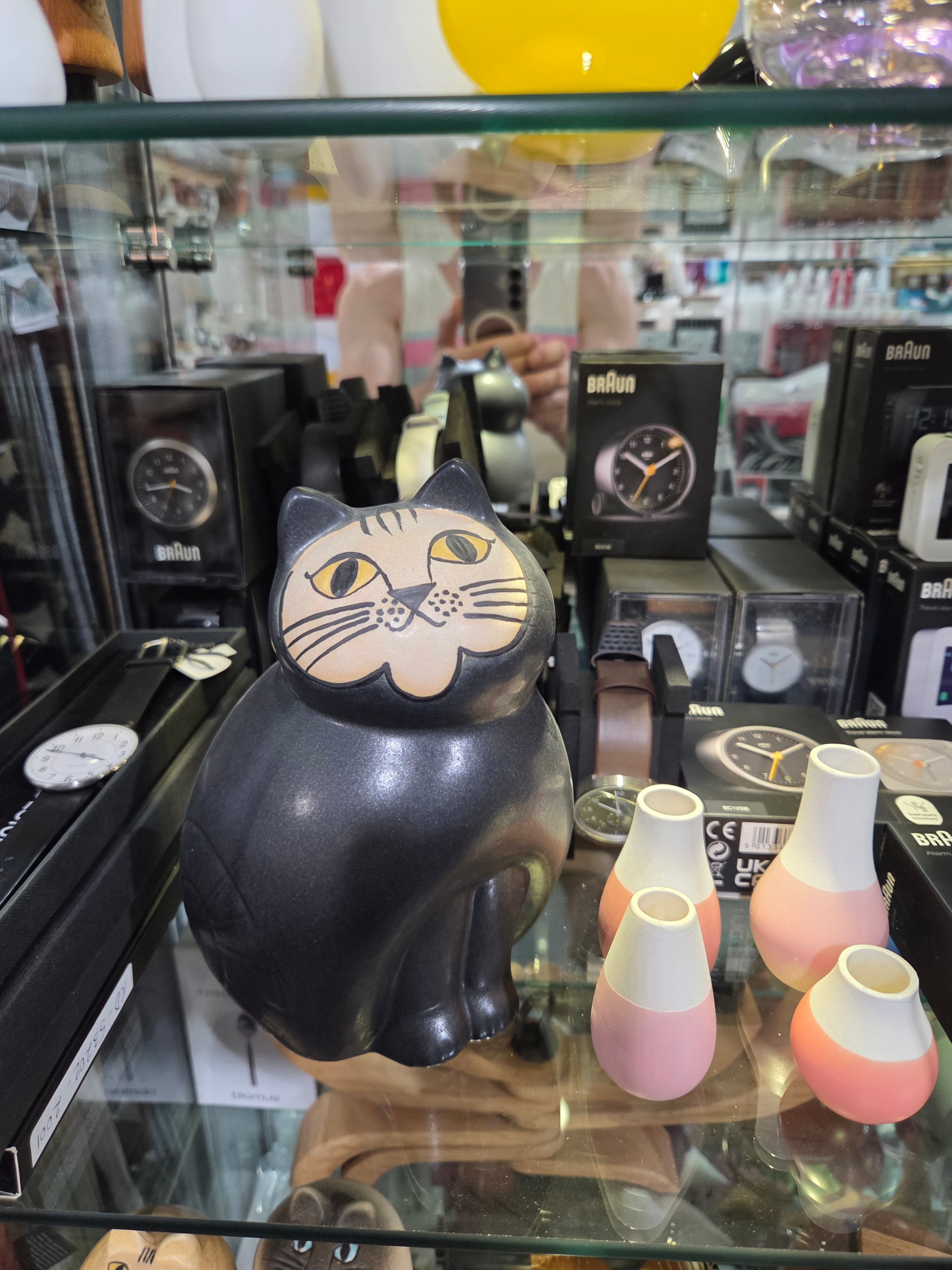 Lisa Larson cat Mia medium black — Studio Pazo