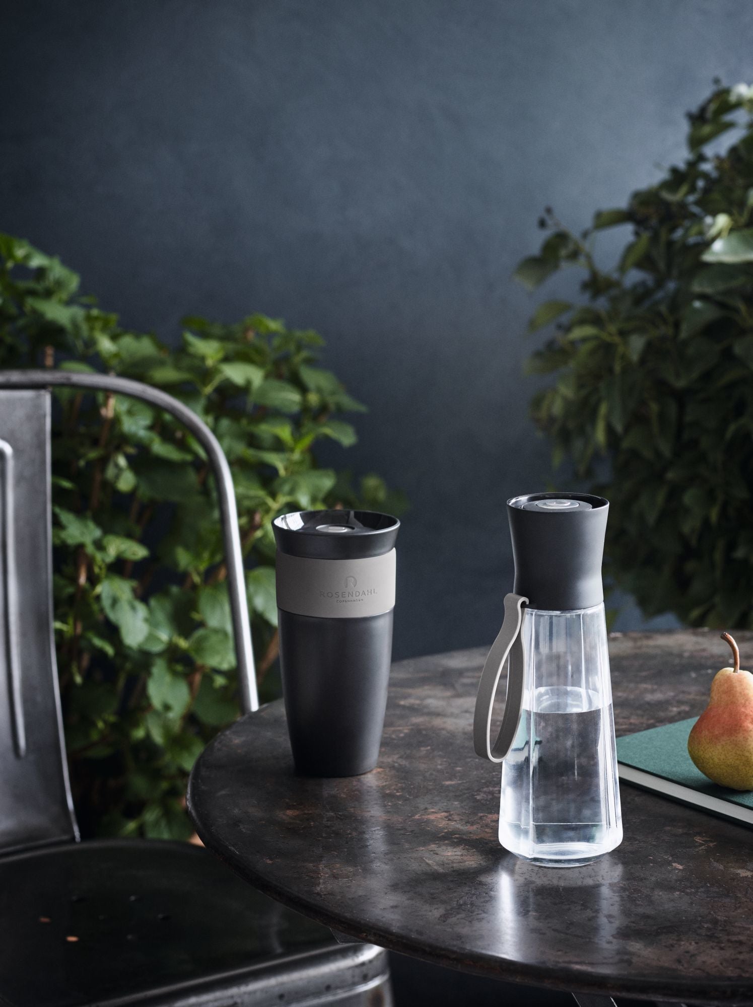 To Go Thermo cup coffee black grey