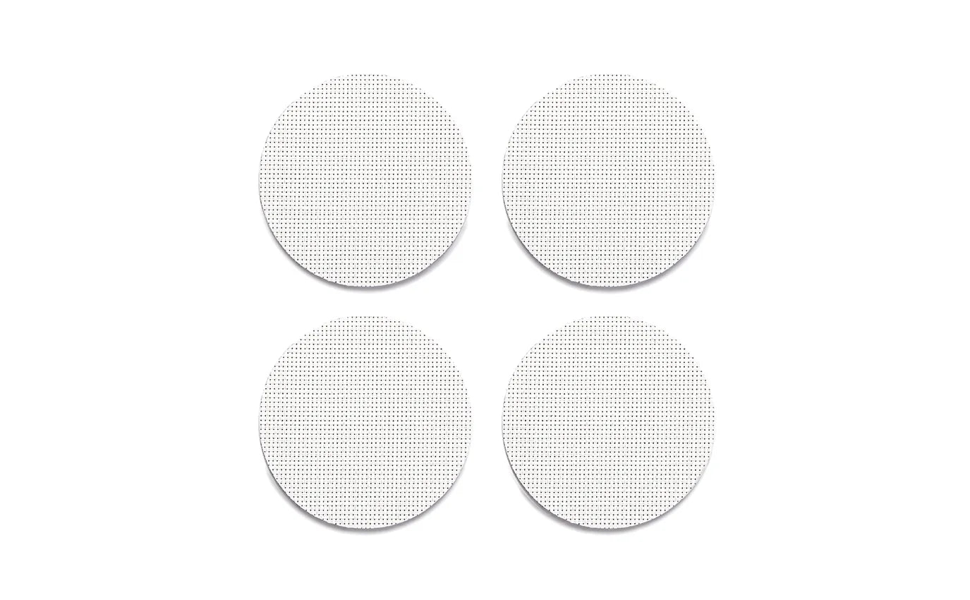Chilewich Coasters Mini Basketweave (Set of 4) Sandstone