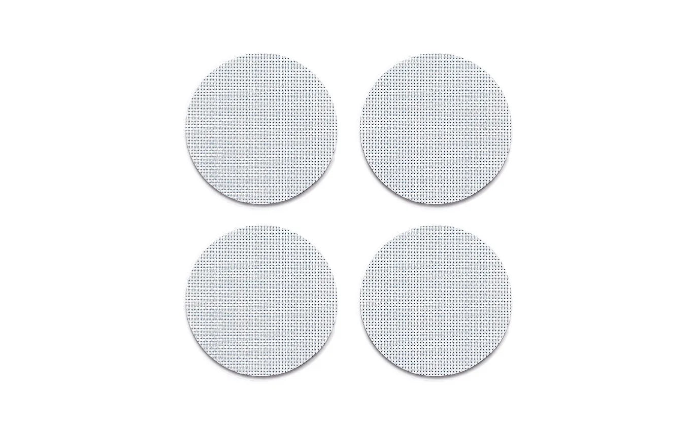 Chilewich Coasters Mini Basketweave (Set of 4) Sky