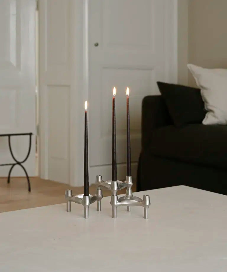 STOFF Nagel candles by Ester&Erik box w/6 pcs, Espresso