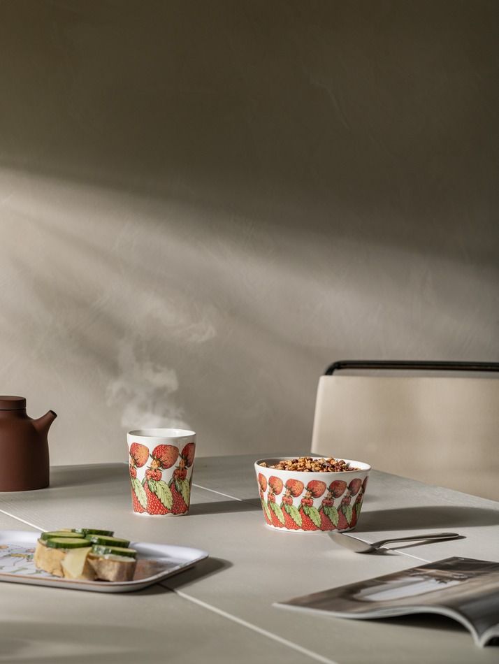 Beskow Bowl 50cl Strawberry family