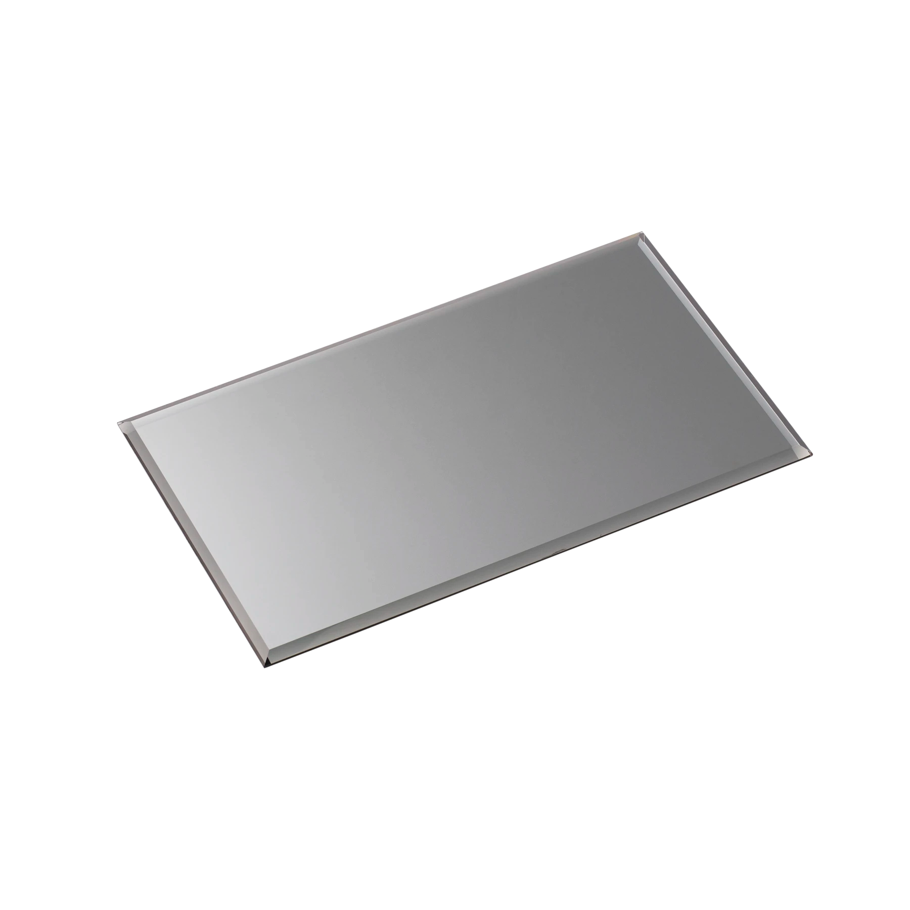 STOFF glass base (rectangular), smoked black