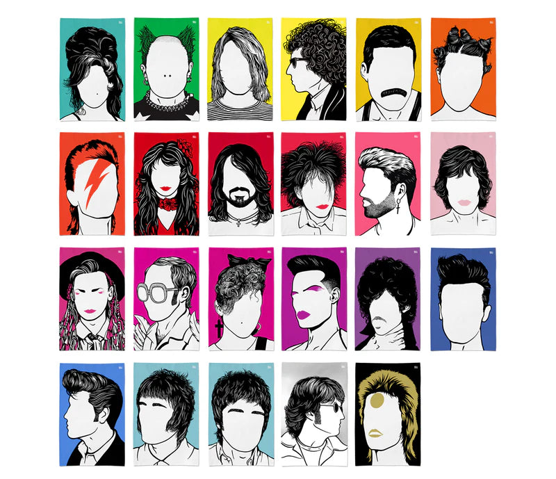 Rock Icon Tea Towel Freddie Mercury