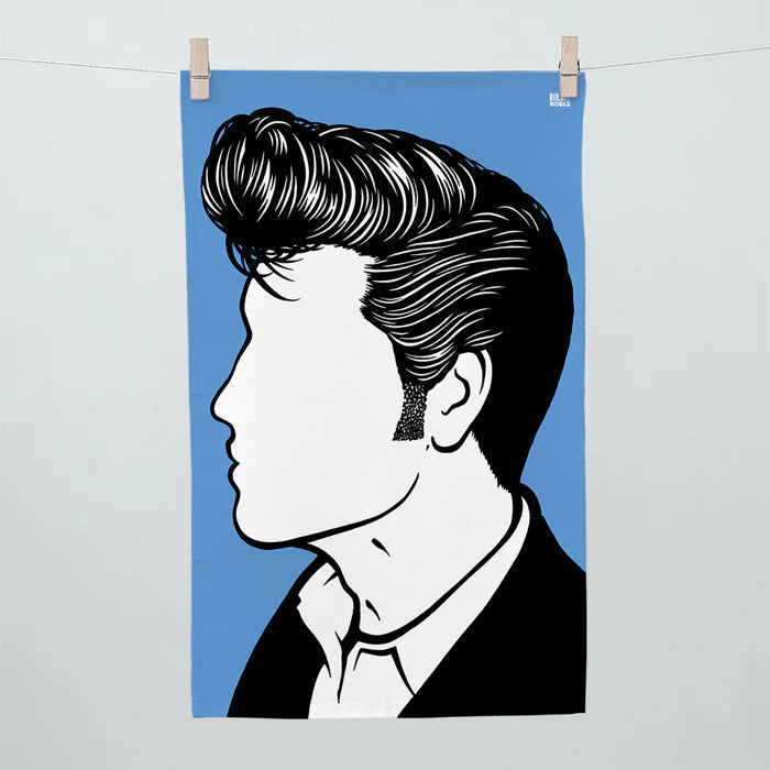 Rock Icon Tea Towel Elvis Presley
