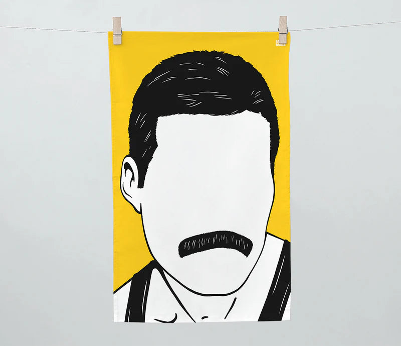 Rock Icon Tea Towel Freddie Mercury