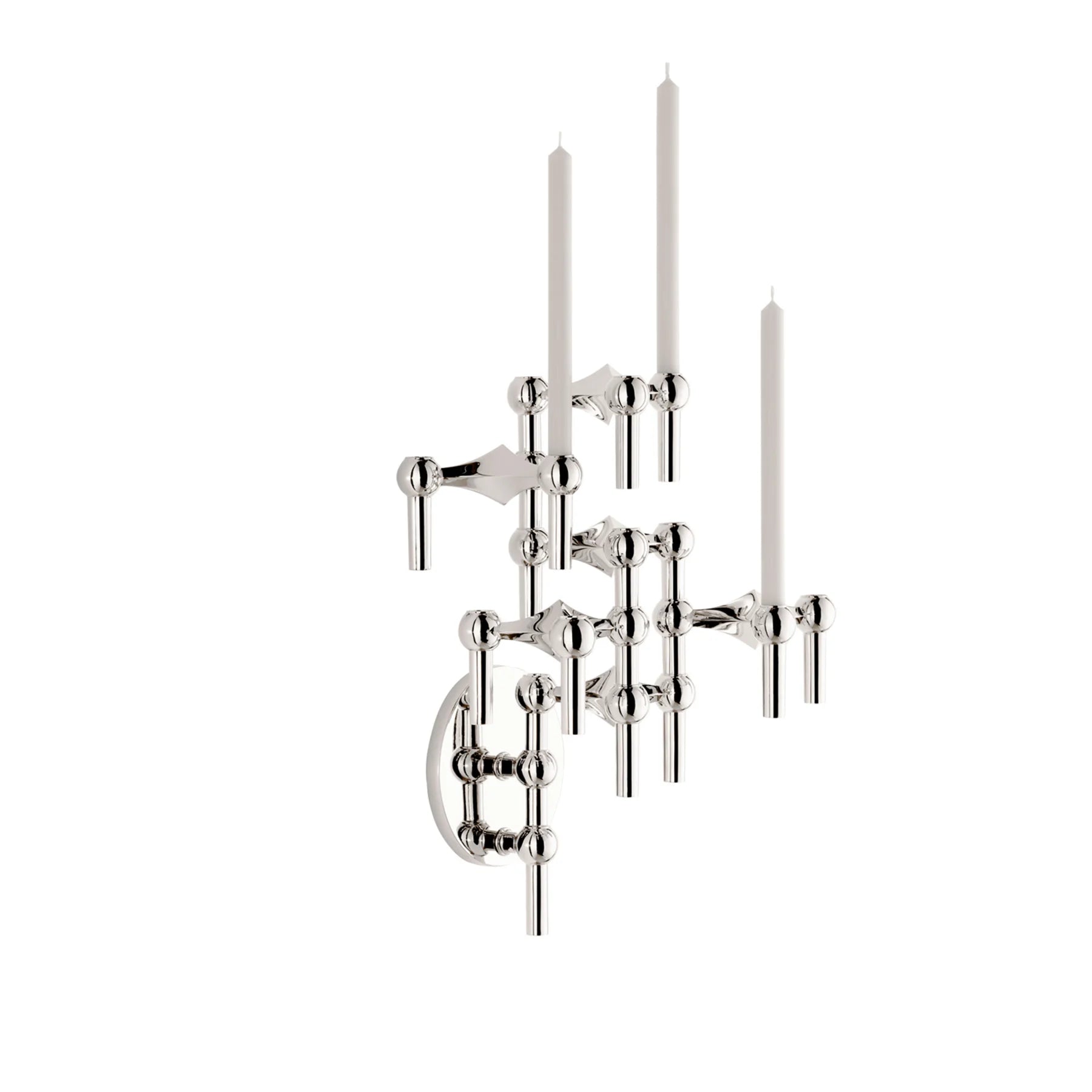 STOFF Nagel wall hanger chrome