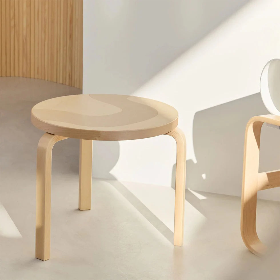 Artek + Marimekko Alvar Aalto Table 90D Seireeni - 90th Anniversary Edition